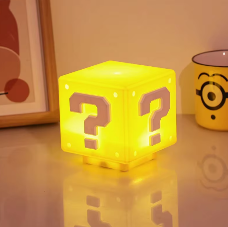 Lámpara de mesa con luz de noche